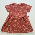 Happy Hearts Cotton Frock