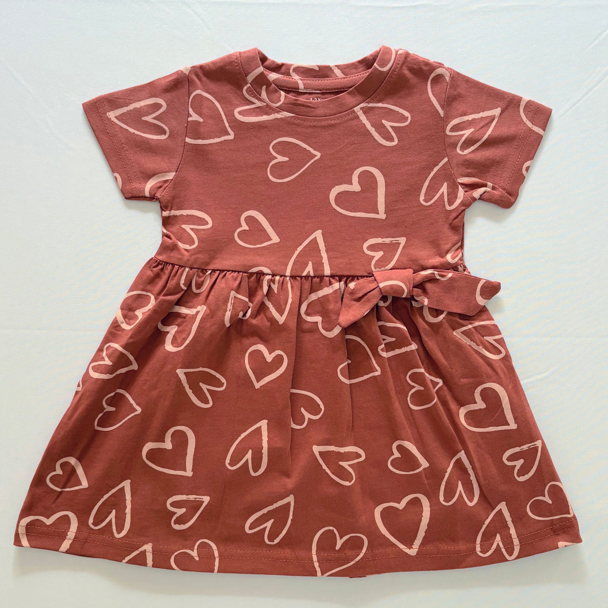 Happy Hearts Cotton Frock