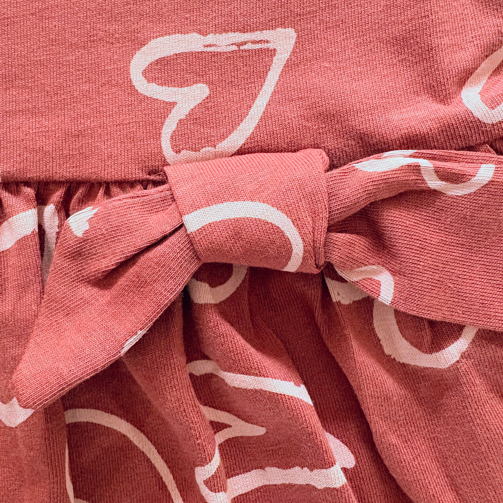 Happy Hearts Cotton Frock