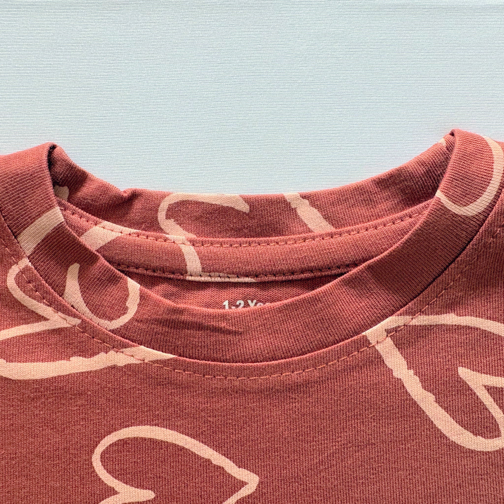 Happy Hearts Cotton Frock