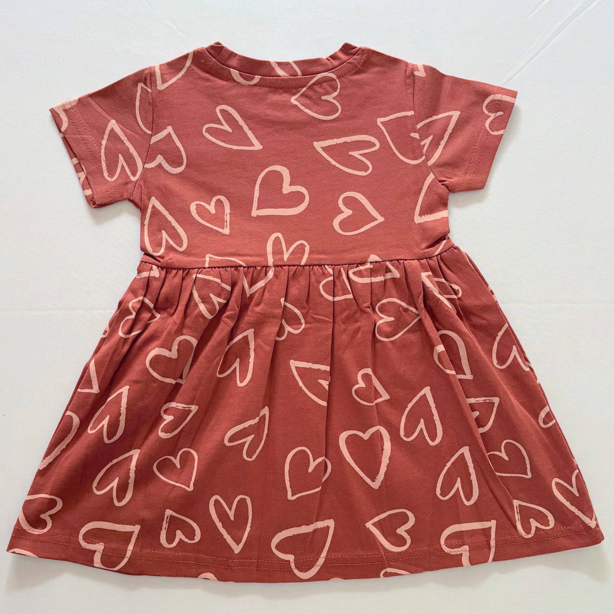 Happy Hearts Cotton Frock