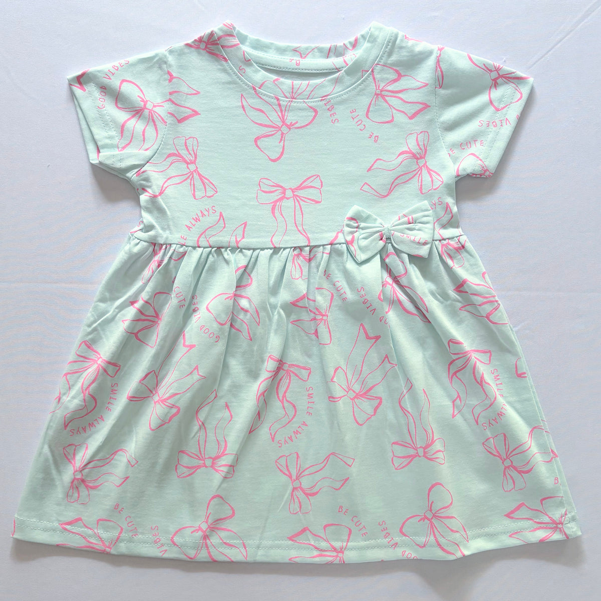 Sweet Bows Cotton Frock
