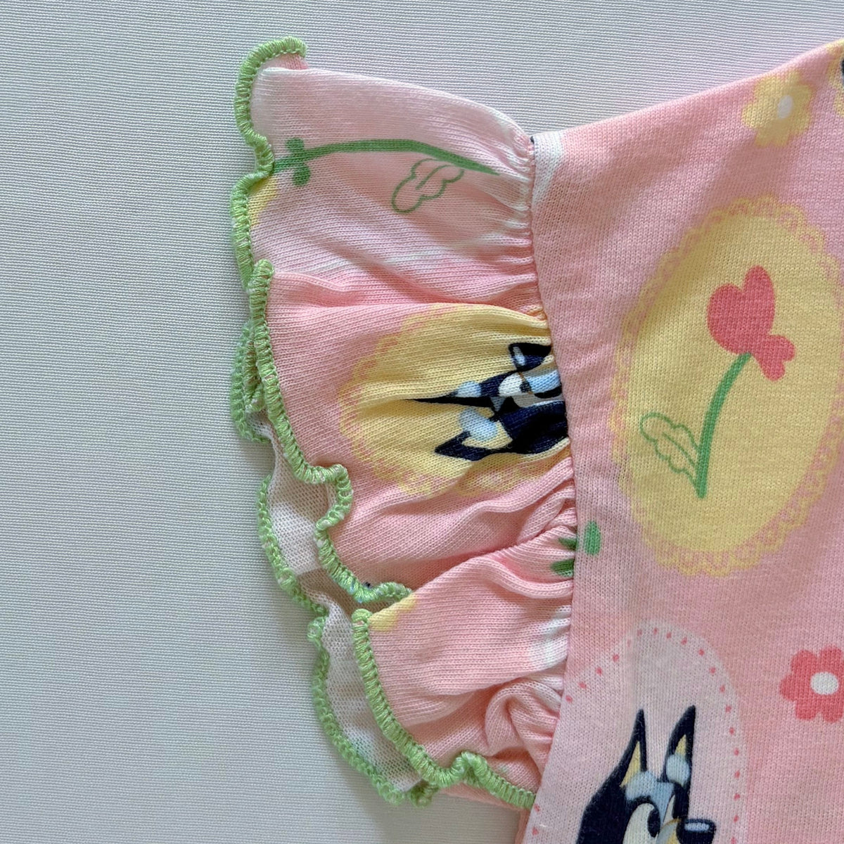 Pink Paws Cotton Pyjama Set