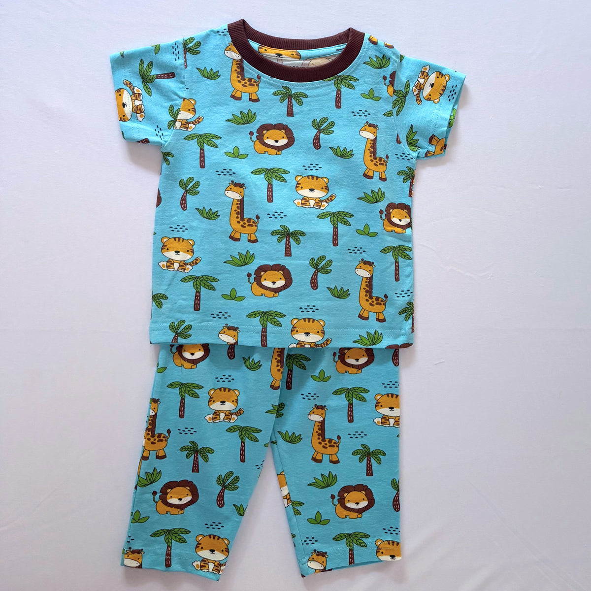 Safari Snuggles Cotton Pyjama Set